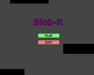 menu principal de Blob-it